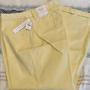 Talbots Light Yellow women’s Chinos